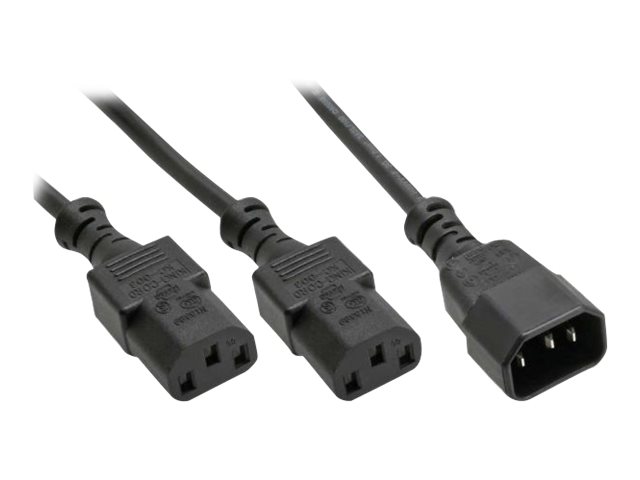 Inline Netz Y Kabel Kaltger Te X Iec C Auf X Iec C M